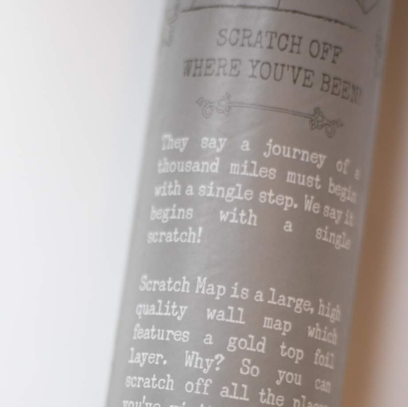 Travel scratch off map - Picture 3 of 4